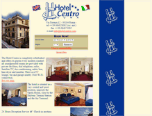 Tablet Screenshot of hotelcentro.com
