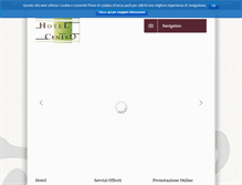 Tablet Screenshot of hotelcentro.it
